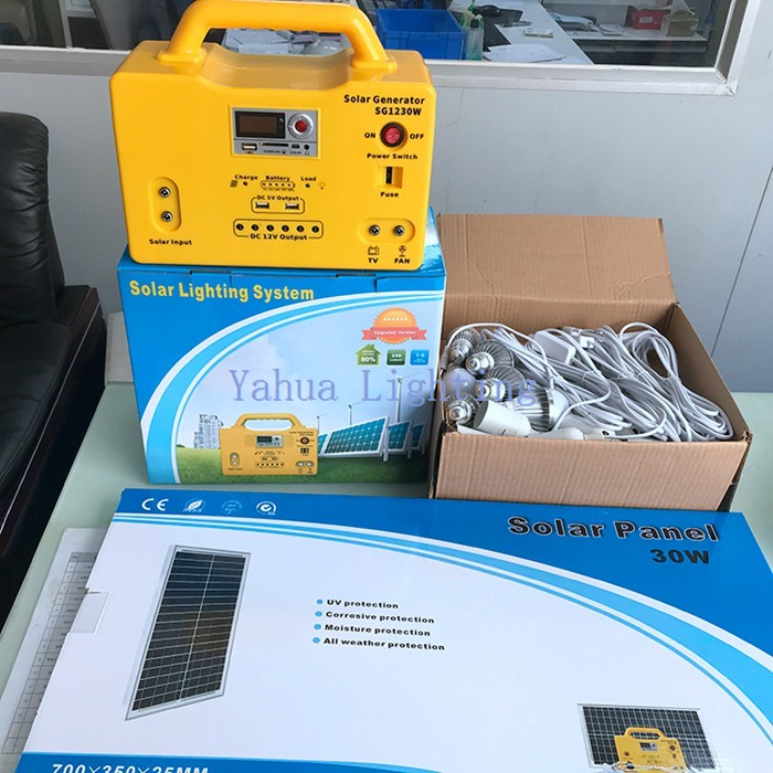Solar Generator Home Lighting System